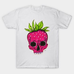 Strawberry Skully T-Shirt